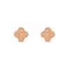 Van Cleef & Arpels VCARN9T400 Vintage Alhambra earrings Rose gold 1