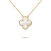 Van Cleef & Arpels VCARA45900 Vintage Alhambra Necklaces Yellow gold Mother-of-pearl pendant 1
