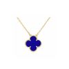 Van Cleef & Arpels Vintage Alhambra pendant Yellow gold Lapis lazuli VCARA45900 Necklace 1