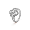 Van Cleef & Arpels VCARO26N00 Vintage Alhambra ring White gold Diamond ring 1