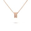 Van Cleef & Arpels VCARO25000 Perlée diamonds pendant Rose gold 1