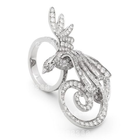 Van Cleef & Arpels VCARN5P400 Fauna Oiseaux De Paradis Ring 11