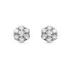 Van Cleef & Arpels CARA48300 Fleurette earstuds large model White gold Diamond 2