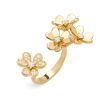 Van Cleef & Arpels VCARP3W500 Frivole Between the Finger Ring Yellow gold Diamond 1