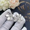 Van Cleef & Arpels VCARB65900 Frivole earrings large model White gold Diamond earrings 1