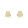 Van Cleef & Arpels VCARP0J900 Frivole earrings small model Yellow gold Diamond earrings 1
