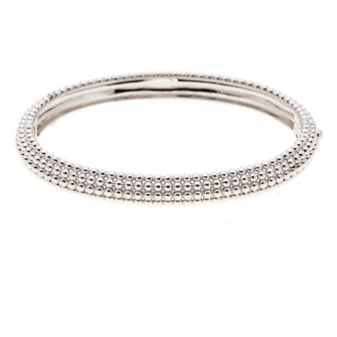 Van Cleef & Arpels Perlée pearls of gold VCARP0X200 bracelet 5 rows white gold 1