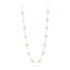 Van Cleef & Arpels VCARA42100 necklace Vintage Alhambra long 20 motifs Yellow gold Mother-of-pearl necklace 2 Van Cleef & Arpels VCARA42100 necklace Vintage Alhambra long 20 motifs Yellow gold Mother-of-pearl necklace 1