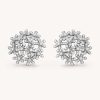 Van Cleef & Arpels VCARB14100 Socrate Earclips Diamond White Gold Earrings 1