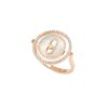 Messika Lucky Move Colour Rose Gold Ring 11952-PG with Mother of Pearl and Diamonds