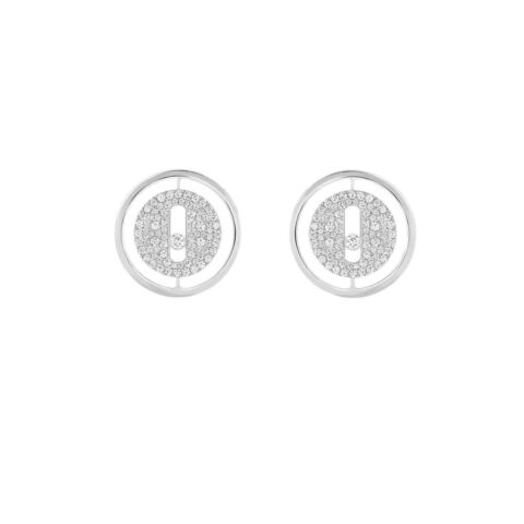 Messika Lucky Move White Gold Earrings 11572-WG with Diamonds