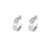 Messika Move Hoops White Gold Earrings 4927-WG with Diamonds