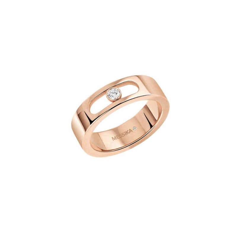 Messika Move Joallerie Rose Gold Ring 11701-PG with a Diamond