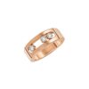 Messika Move Joiallerie Rose Gold Ring 04704-PG with Diamonds