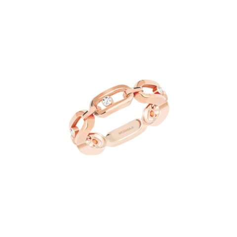 Messika Move Uno Multi Rose Gold Ring 12078-PG with Diamonds