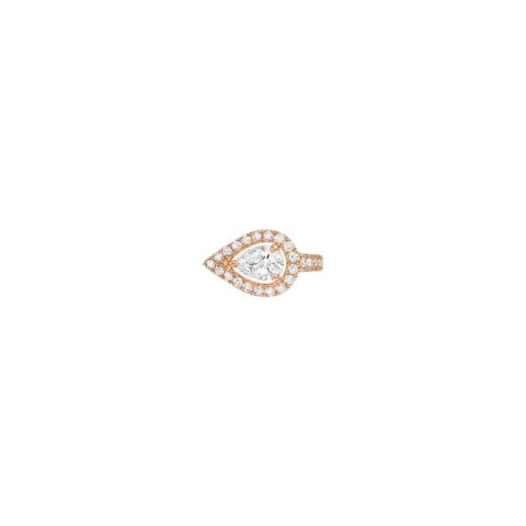 Messika My Twin Rose Gold Mono Clip Earring with Diamonds 07442-PG