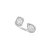 Messika My Twin Toi Moi White Gold Ring With Diamonds 06636 WG 100