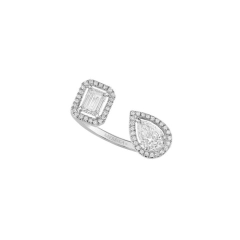 Messika My Twin Toi Moi White Gold Ring With Diamonds 06636 WG 100