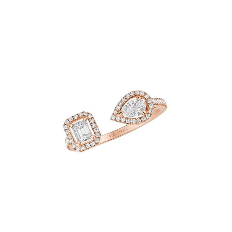 Messika My Twin Toimoi Rose Gold Ring With Diamonds 06471 PG 77