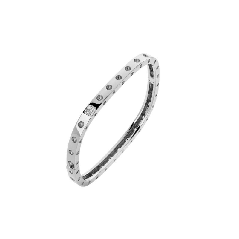 Roberto Coin Pois Moi White Gold Bracelet With Diamonds 99