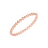 Roberto Coin Roman Barocco Rose Gold Bangle With Diamonds 12