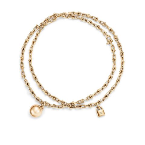 Tiffany HardWear Wrap Necklace In 18k Gold. Yythk 11