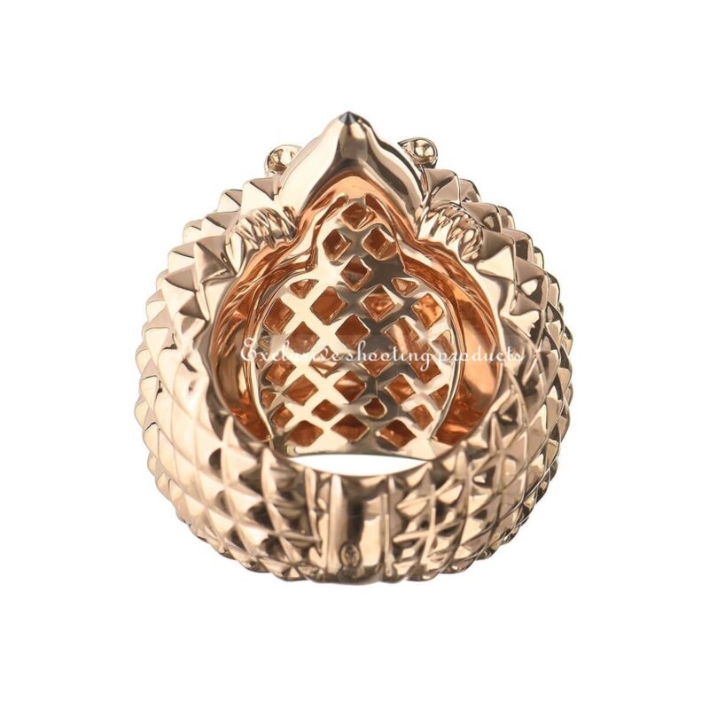 Boucheron Animaux De Collection Ring Hans The Hedgehog Ring Ref Jrg00630 Coral 34