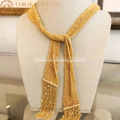 Boucheron Delilah Yellow Gold Necklace Jcl01063 Coral 2
