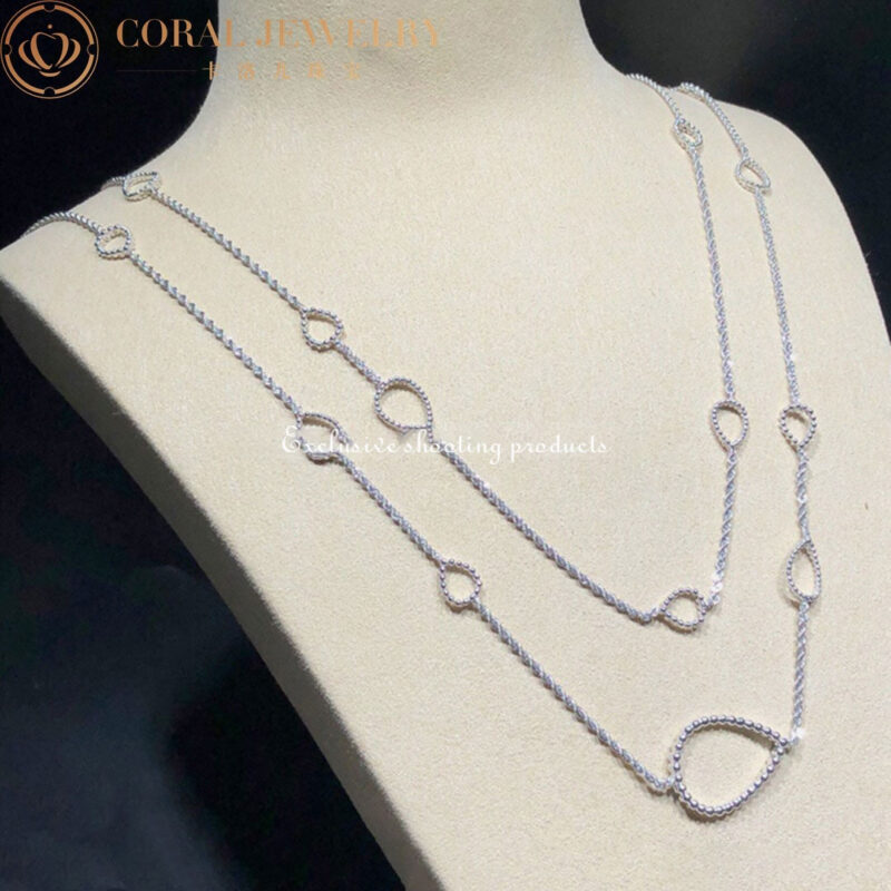 Boucheron Serpent Boheme Long Necklace JCL00794 White Gold 8