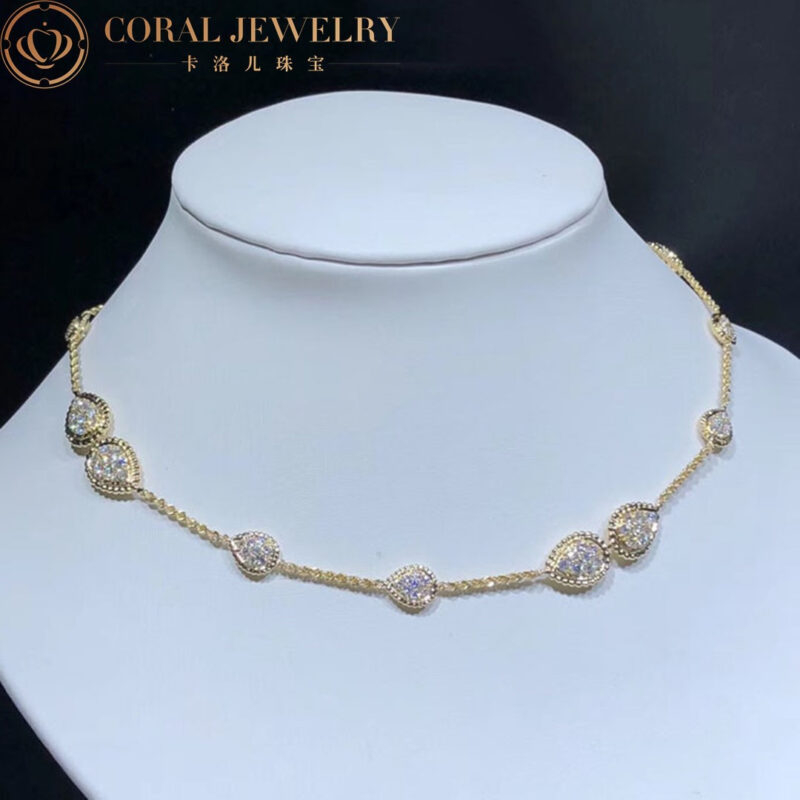 Boucheron Serpent Boheme Necklace JCL00918 Yellow Gold Diamond 9