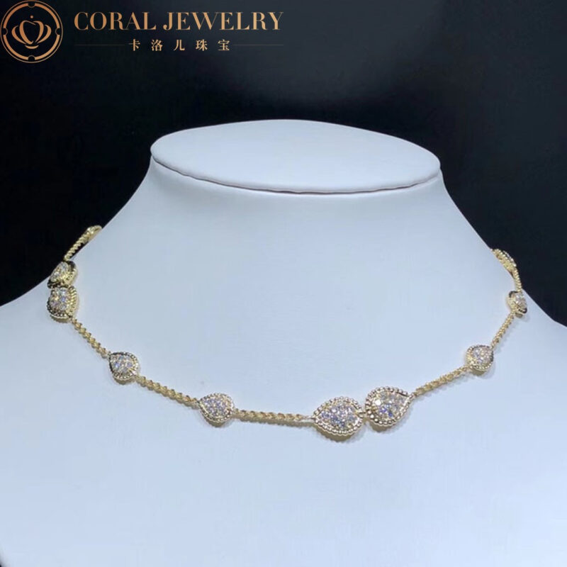 Boucheron Serpent Boheme Necklace JCL00918 Yellow Gold Diamond 9