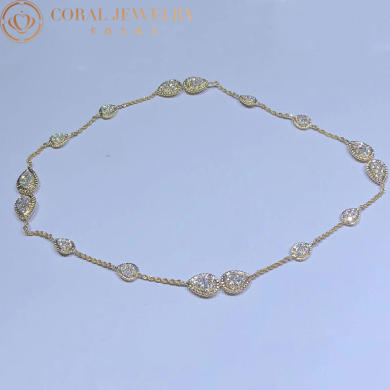 boucheron serpent boheme yellow gold diamond necklace jcl00918 coral 8