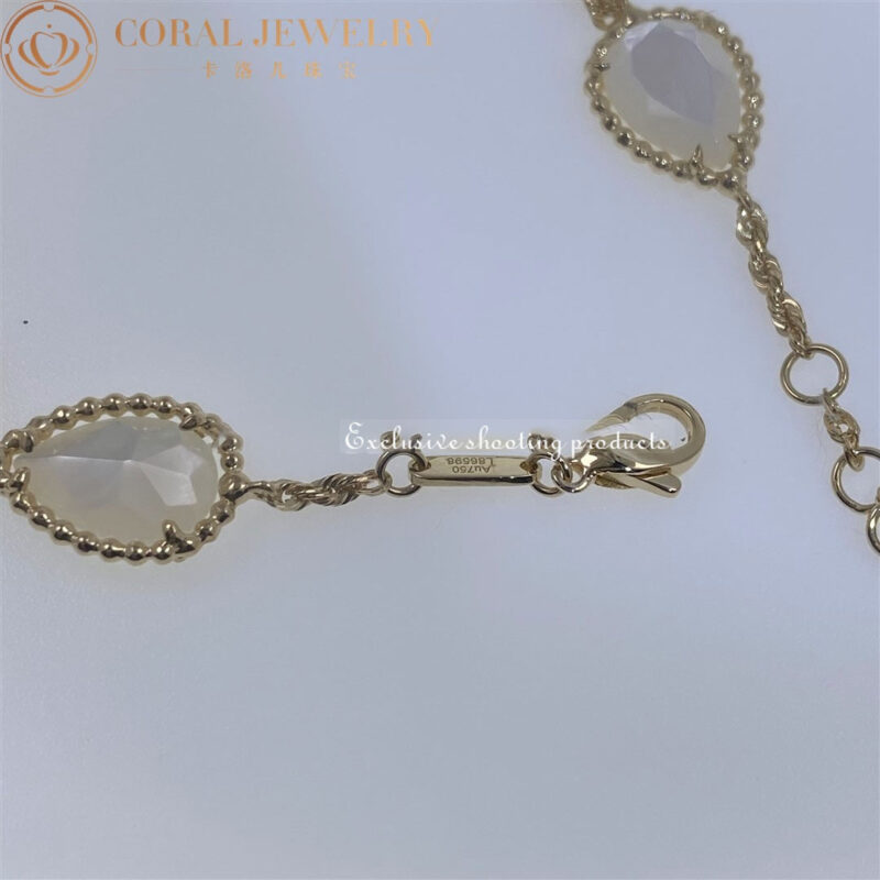 Boucheron Serpent Boheme Bracelet JBT00734M Yellow Gold Diamond Pearl 2