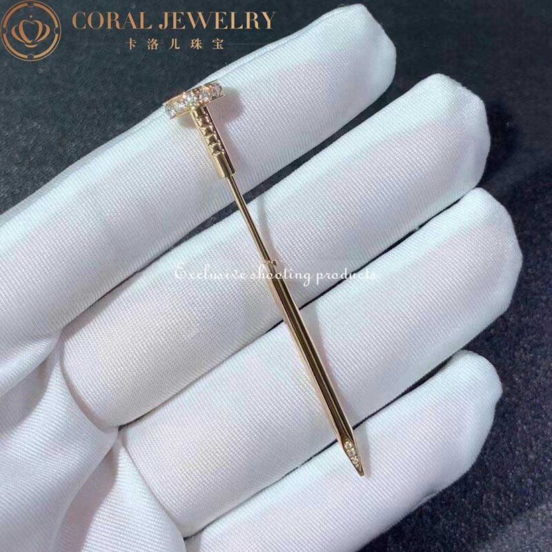 Cartier Juste un Clou Tie Pin OG000242 Rose Gold and Diamonds 2