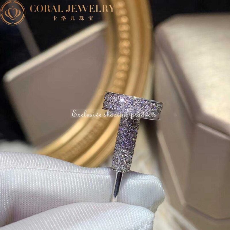 Cartier Juste un Clou Tie Pin OG000178 White Gold and Diamonds 6