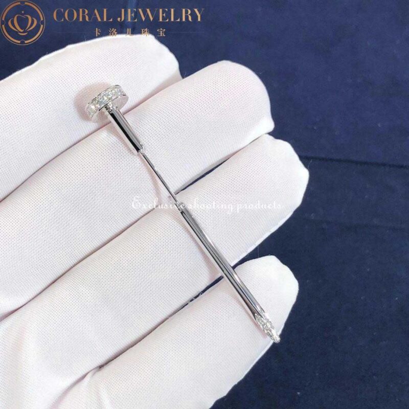 Cartier Juste un Clou Tie Pin OG000241 White Gold and Diamonds 3