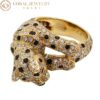 Cartier Panthère De Cartier Ring Onyx Emeralds, Yellow Diamonds 5
