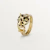 Cartier Panthère De Cartier Ring B4096700, Yellow Gold, Tsavorite, Onyx 1