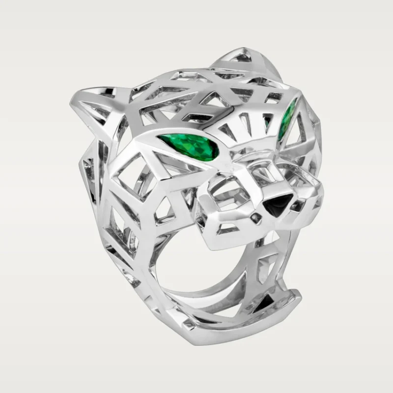 Cartier Panthère De Cartier N4730900, White Gold, Tsavorite, Onyx 1