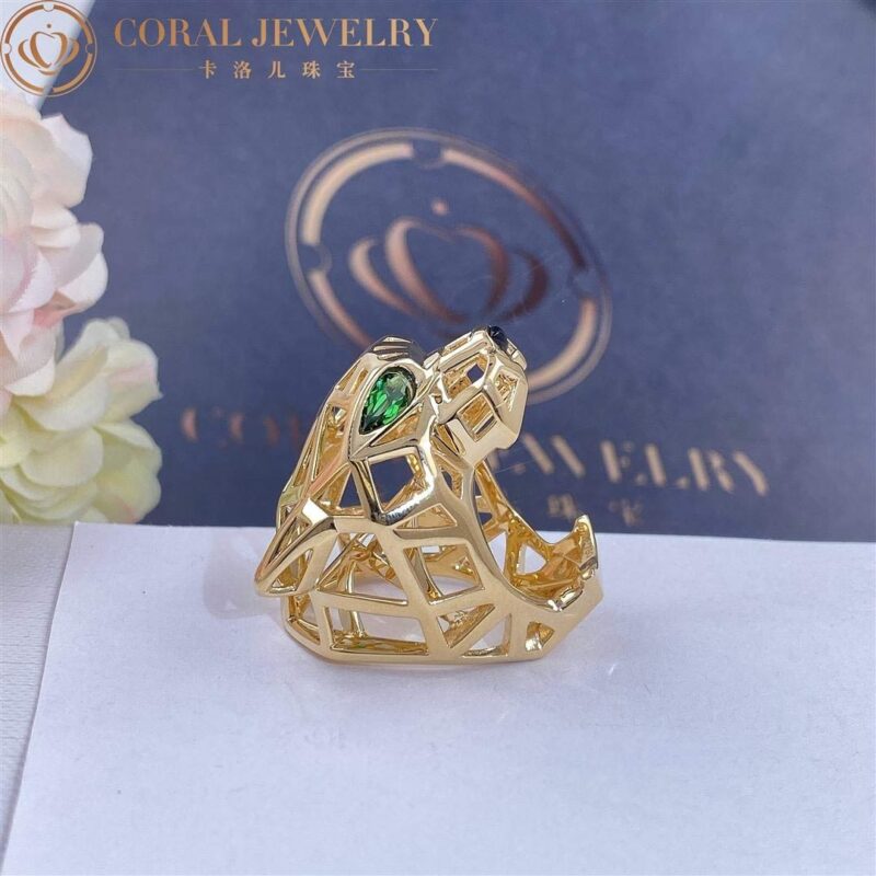 Cartier Panthère De Cartier N4722500, Yellow Gold, Tsavorite, Onyx 8