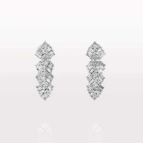 Cartier Reflection De Cartier Earrings White Gold Diamonds H8000459 -1