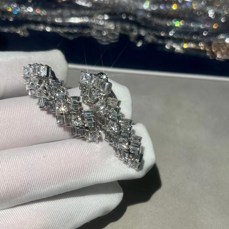 Cartier Reflection De Cartier Earrings White Gold Diamonds H8000459 Coral 28