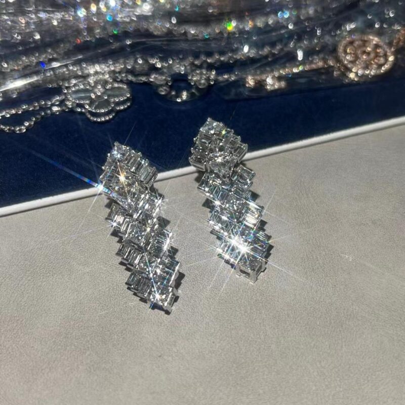 Cartier Reflection De Cartier Earrings White Gold Diamonds H8000459 Coral 48