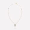 Chanel Soleil De Chanel Transformable Necklace 18k White And Yellow Gold Diamonds J11933 co