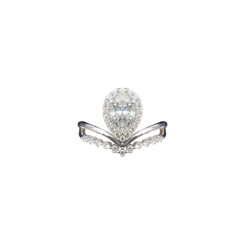 Chaumet Joséphine Aigrette Ring 083297 White Gold, Diamonds Customized Edition 1