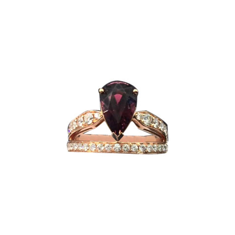Chaumet Joséphine Aube Printanière ring 082573 pink sapphire1