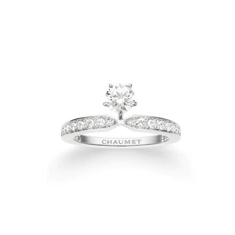 Chaumet Josephine Eclat Deternite Solitaire Platinum Diamonds J3uq00 22