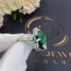 Chaumet Labyrinthe Ring White Gold Emerald With Onyx And Diamonds Coral 45