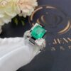 Chaumet Labyrinthe Ring White Gold Emerald With Onyx And Diamonds Coral 88