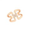 Chaumet Liens Croises Rose Gold And Diamond 082262 co